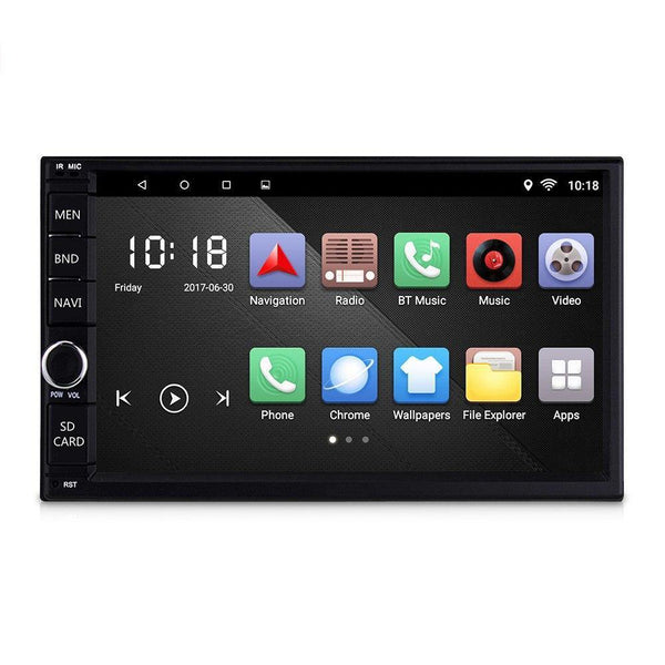 Planet Gates only car player / Quad Core Universal 2 Din Car Player Android 6.0 Car Radio Player MP3 Car Audio Player Video Multimedia GPS AM RDS FM Radio Bluetooth 2GB