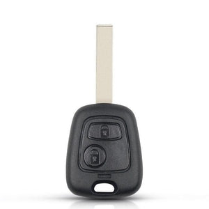Planet Gates Only Key Shell 433MHZ Remote Car Key Keyless 2 Buttons For Peugeot 307 Citroen C1 C3 Car Key VA2 Blade With ID46 Chip PCF7941 Key Shell