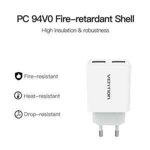 Planet Gates Only Plug 5V 1A 2.4A USB Charger Portable Travel Wall Charger Adapter EU Plug For samsung s8 iphone 7 Xiaomi Mobile Phone Charger
