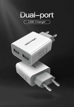Planet Gates Only Plug 5V 1A 2.4A USB Charger Portable Travel Wall Charger Adapter EU Plug For samsung s8 iphone 7 Xiaomi Mobile Phone Charger