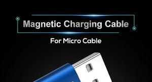 Planet Gates Only Plug No Wire / 100cm TOPK R-Line3 Micro USB Magnetic Cable Nylon Braided Mobile Phone Cables for Micro USB Port Microusb LED Magnet Charger Cable