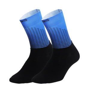 Planet Gates Only Socks Blue / M 1Pair Half /Full Finger Cycling Gloves With 1Pair Cycling Socks Men Women Sports Bike Gloves Racing  Bicycle Set