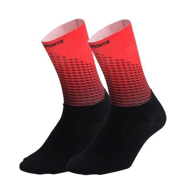 Planet Gates Only Socks Red / L 1Pair Half /Full Finger Cycling Gloves With 1Pair Cycling Socks Men Women Sports Bike Gloves Racing  Bicycle Set