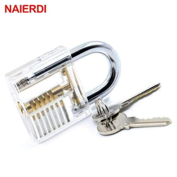 Planet Gates Only White Lock NAIERDI Practice Lock With Broken Key Removing Hooks Lock Kit Locksmith Wrench Row Tension Tool Extractor Set Furniture Hardware