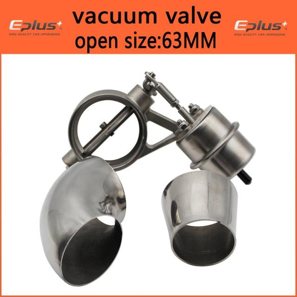 Planet Gates Open valve body 63 Car Exhaust pipe System control Valve Sets Vacuum Controller Device Remote Controller Switch Universal 51 63 76MM