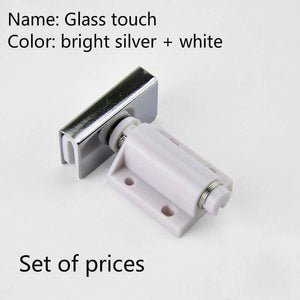 Opening Hinge Up and Down Shaft Hinge Glass Hardware Fittings Furniture Cabinet Door Single Double Door Glass Hinge