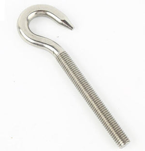 2pcs M4 M5 M6 M8 304 Stainless Steel Sheep Eye Screw Bolt Ring Hook With 2pieces Nuts