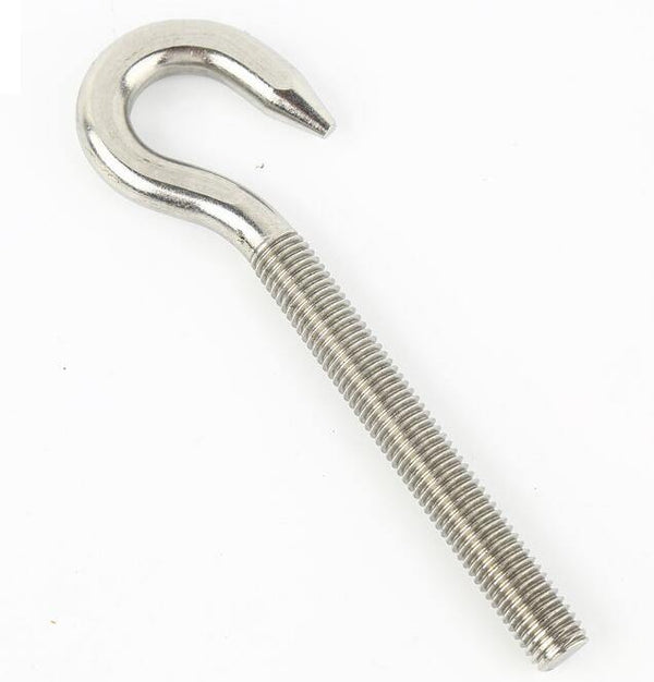 2pcs M4 M5 M6 M8 304 Stainless Steel Sheep Eye Screw Bolt Ring Hook With 2pieces Nuts
