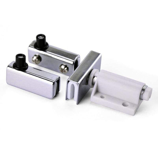 Planet Gates Opening Up and Down Shaft Hinge Glass Hardware Fittings Hinge Silver Furniture Cabinet Door Single Double Door Glass Hinge