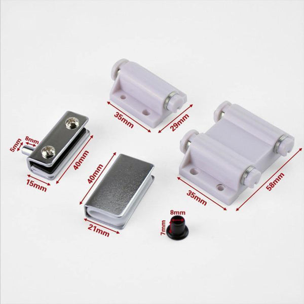 Planet Gates Opening Up and Down Shaft Hinge Glass Hardware Fittings Hinge Silver Furniture Cabinet Door Single Double Door Glass Hinge