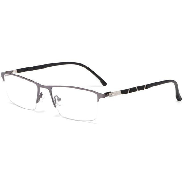 Planet Gates Optical Business Titanium Eyeglasses Frame For Men Eyewear Semi-Rimless Glasses with 4 Optional Colors