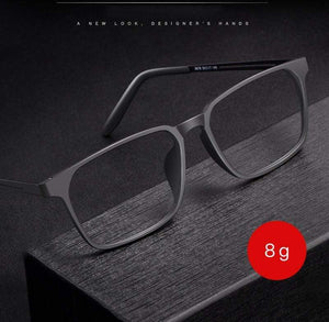 Planet Gates Optical Eyeglasses Frame For Men And Women 8878 Titanium Flexible Legs With TR90 Plastic Front Rim Eyewear Spectacles Frame