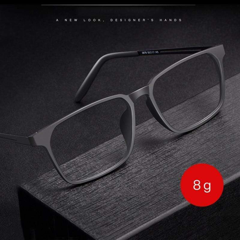 Planet Gates Optical Eyeglasses Frame For Men And Women 8878 Titanium Flexible Legs With TR90 Plastic Front Rim Eyewear Spectacles Frame