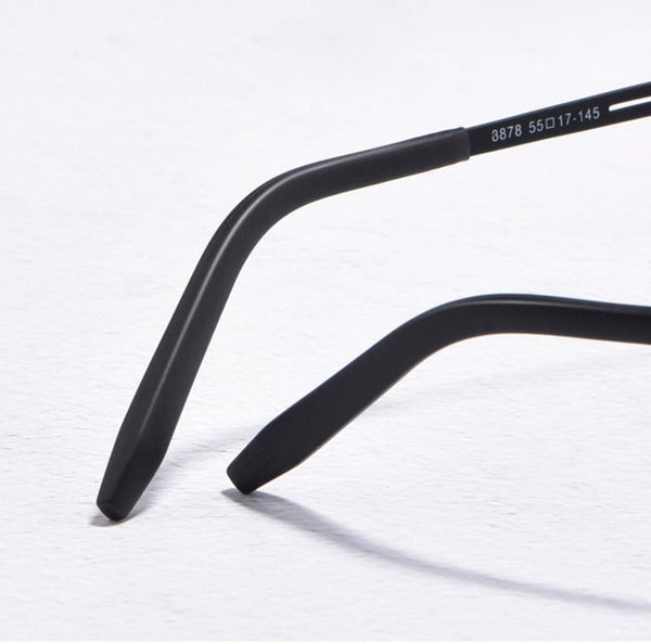 Planet Gates Optical Eyeglasses Frame For Men And Women 8878 Titanium Flexible Legs With TR90 Plastic Front Rim Eyewear Spectacles Frame