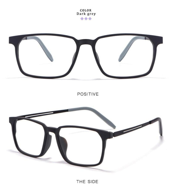 Planet Gates Optical Eyeglasses Frame For Men And Women 8878 Titanium Flexible Legs With TR90 Plastic Front Rim Eyewear Spectacles Frame