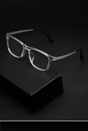 Planet Gates Optical Glasses Frame Men Ultralight Pure Titanium Glasses Frame Women Transparent Square Big Frame Prescription Glasses HR3068