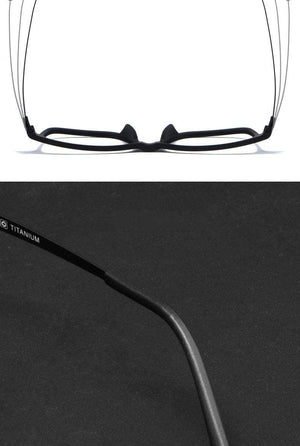Planet Gates Optical Glasses Frame Men Ultralight Pure Titanium Glasses Frame Women Transparent Square Big Frame Prescription Glasses HR3068