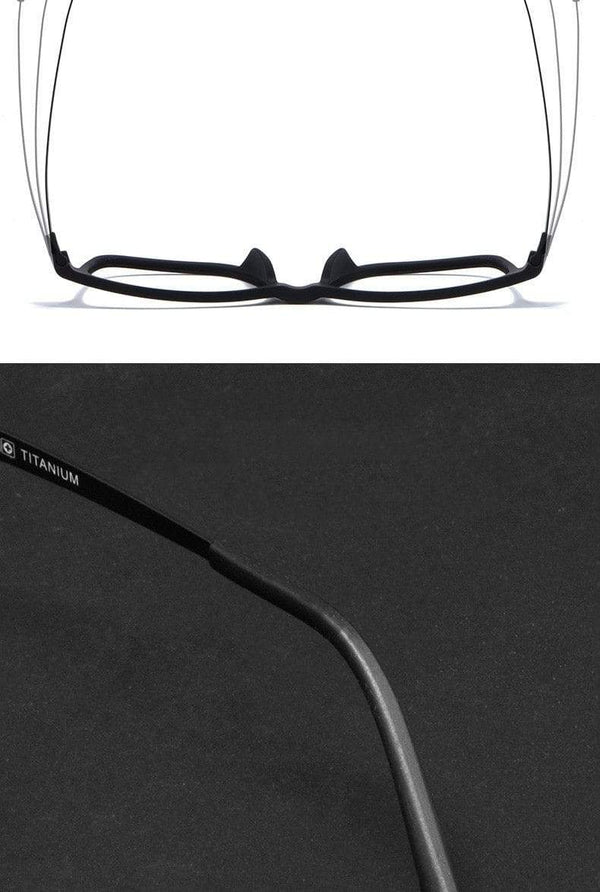 Planet Gates Optical Glasses Frame Men Ultralight Pure Titanium Glasses Frame Women Transparent Square Big Frame Prescription Glasses HR3068