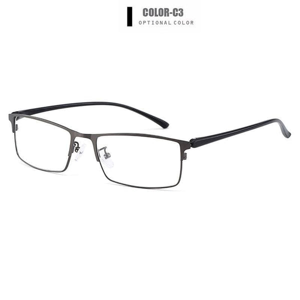 Planet Gates Optical Men Titanium Alloy Eyeglasses Frame for Men Eyewear Flexible Temple Legs IP Electroplating Alloy Material Y2529