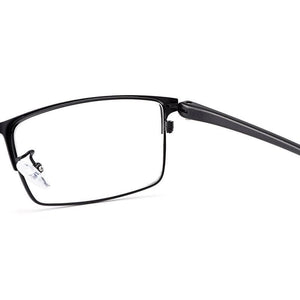 Planet Gates Optical Men Titanium Alloy Eyeglasses Frame for Men Eyewear Flexible Temple Legs IP Electroplating Alloy Material Y2529