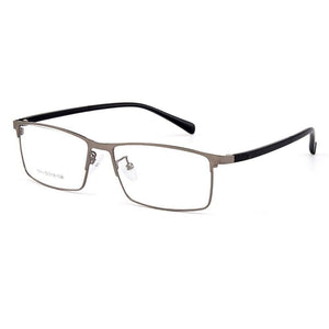 Planet Gates Optical Men Titanium Alloy Eyeglasses Frames for Men Eyewear Flexible Temples Legs IP Electroplating Alloy Spectacles Y7011