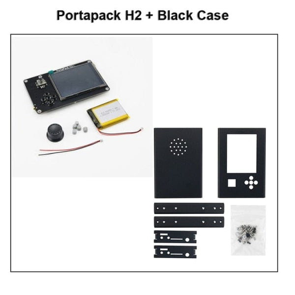 Planet Gates Option 11 Mayhem Portapack H2 Hackrf One SDR Software Defined Radio 1MHz-6GHz Optional Metal Case Antennas kits DIY Fast Assemble