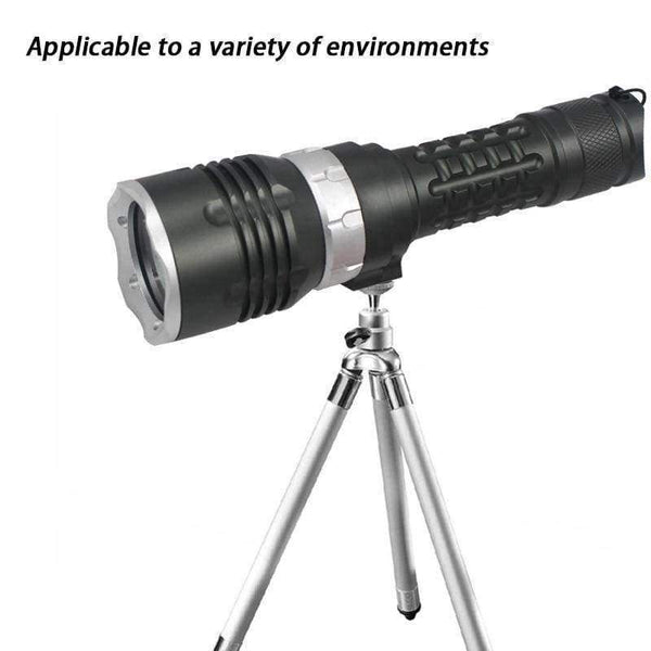 Planet Gates Option A / Black HUSUYUHU SISI 500 Meters LED Glare Flashlight Charging Long-range Outdoor Hunting Night Riding Patrol Home Waterproof Lighting