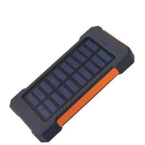 Planet Gates Orange 10000mAh Portable Solar Power Bank Charger Dual USB Power Bank For iPhone 6 6S 7 Plus 8 Samsung Extend Battery PowerBank