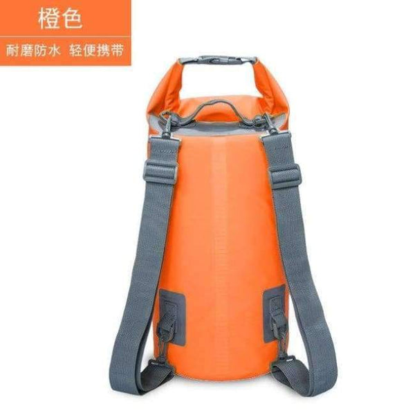 Planet Gates Orange 15L Swimming Waterproof Bags Storage Dry Sack Bag For Canoe Kayak Rafting Outdoor Sport Bags Travel Kit Equipment
