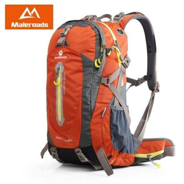 Planet Gates Orange / 30 - 40L / China Rucksack Camping Hiking Backpack Sports Bag Outdoor Travel Backpack Trekk Mountain Climb Equipment 40 50L Men Women