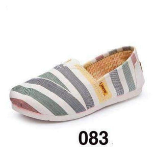 Planet Gates Orange / 5 2018 Women's fashion Flat shoes Lazy's espadrilles Women's canvas shoes girl loafers espadrilles Women Flats shoes size 35-44