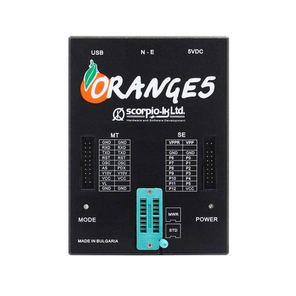 Planet Gates Orange 5 Full Adapters OEM Programming Device Hardware + Enhanced Function Software V1.34 Orange5 Get 2 Free Fix Pen