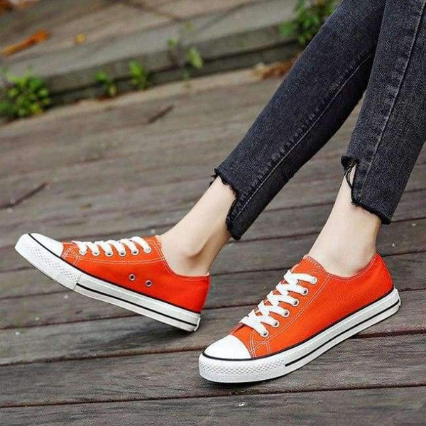 Planet Gates Orange / 5 Women Shoes 2018 New Autumn Espadrilles Women Sneakers Breathable Canvas Tenis Feminino Female Casual Shoes Woman Flats Shoes