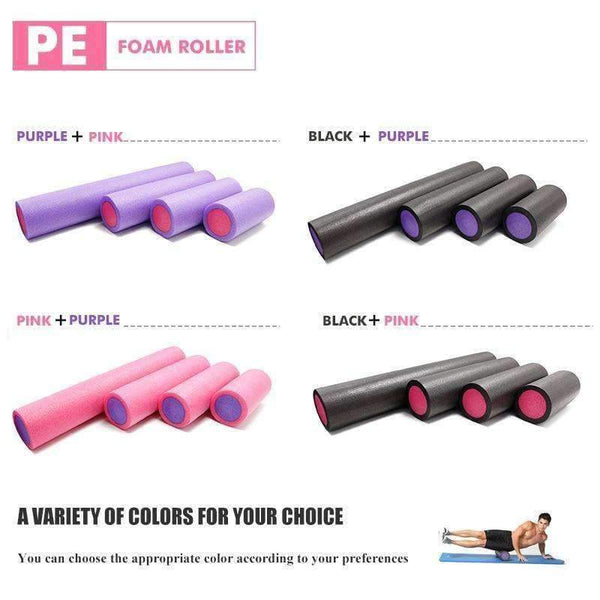 Planet Gates Orange 60x15cm Foam Yoga Grid Foam Roller Yoga Block Pilates Massage Roller Fitness Equipment For gymnastics Body building Exercise Gym