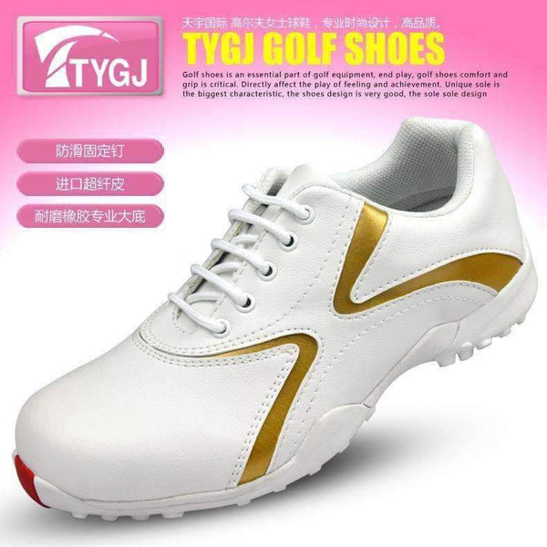 Planet Gates Orange / 7.5 Authentic  mens golf shoes men's leisure section fixed nail waterproof and breathable boys sports shoes