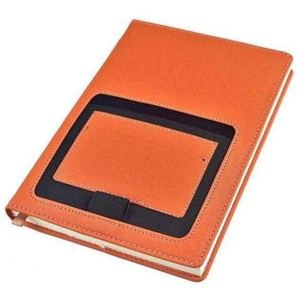 Planet Gates orange / A5 A5 Diary Notebooks Writing Pads Planners Notepad Lined pages Plain Paper Linepages For Notebooks School Supplies
