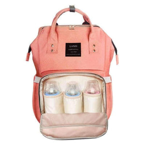 Planet Gates Orange Baby Diaper Bag Fashion Mummy Maternity Nappy Bag Large Capacity Baby Bag Travel Backpack Designer Nursing Bag/