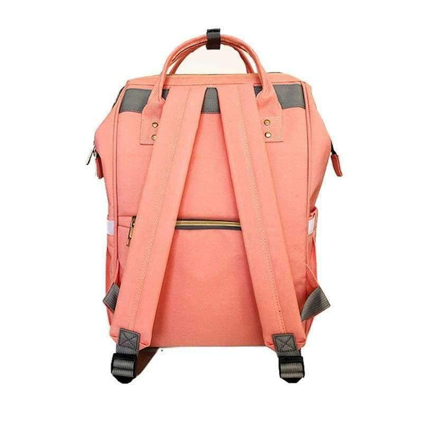 Planet Gates Orange Baby Diaper Bag Fashion Mummy Maternity Nappy Bag Large Capacity Baby Bag Travel Backpack Designer Nursing Bag/