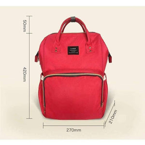 Planet Gates Orange Baby Diaper Bag Fashion Mummy Maternity Nappy Bag Large Capacity Baby Bag Travel Backpack Designer Nursing Bag/