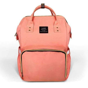 Planet Gates Orange Baby Diaper Bag Fashion Mummy Maternity Nappy Bag Large Capacity Baby Bag Travel Backpack Designer Nursing Bag/