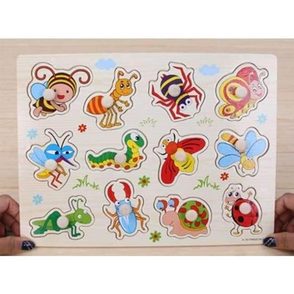 Planet Gates Orange Baby Kid Early educational toys baby hand grasp wooden puzzle toy alphabet and digit learning education child wood jigsaw toy