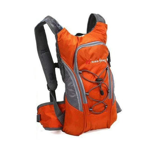 Planet Gates orange backpack 5L Sport Hydration Backpack for 2L Water Bag Outdoor Travelling Hiking Running Rucksack Mountain Road Bicycle Water Bag