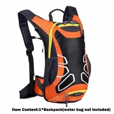 Planet Gates Orange Bicycle Bag Shoulder Backpack Ultralight Sport Riding MTB Hydration Backpack 15L Bike Bicycle Cycling Backpack