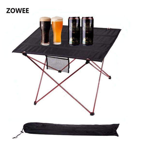 Planet Gates Orange big Camping Table Camping Aluminium Alloy Picnic Table Waterproof Ultra-light Durable Folding Table Desk For Picnic& Camping