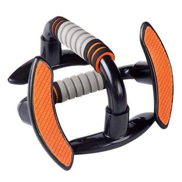 Planet Gates Orange Body  Push Up Stand Bar Skid-Resistant Exercise Power Fitness Chest Abdominal Muscle Training Home Gym Workout Equipment
