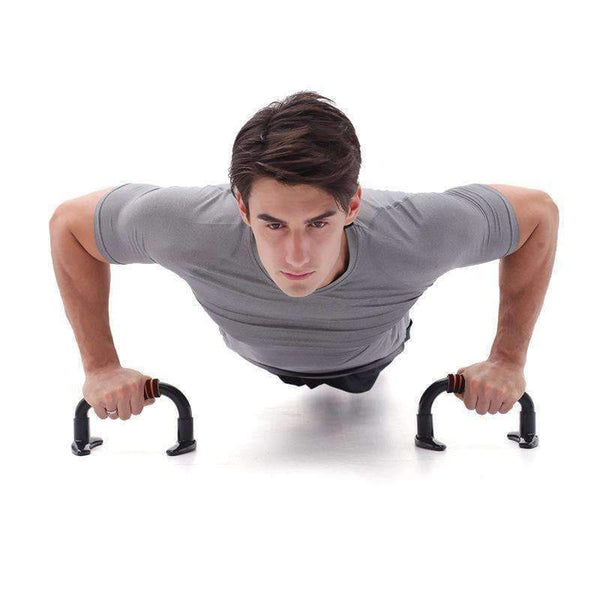 Planet Gates Orange Body  Push Up Stand Bar Skid-Resistant Exercise Power Fitness Chest Abdominal Muscle Training Home Gym Workout Equipment