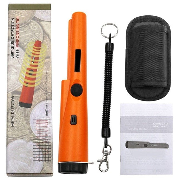 Planet Gates Orange box New Handheld Metal Detector Positioning Rod Detector