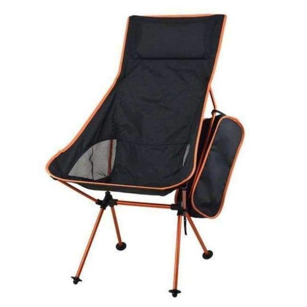 Planet Gates Orange Camping  Lengthen Design Portable Folding Camping Stool Chair Seat for Fishing Festival Picnic BBQ Beach With Bag New
