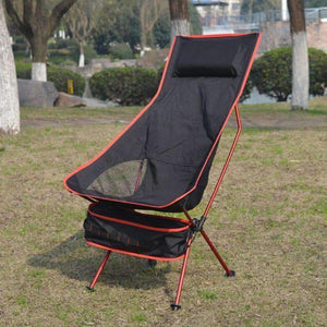 Planet Gates Orange Camping  Lengthen Design Portable Folding Camping Stool Chair Seat for Fishing Festival Picnic BBQ Beach With Bag New