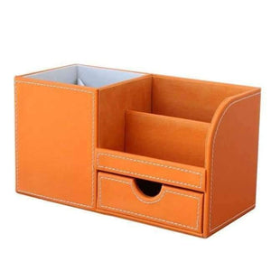Planet Gates Orange / China Multi-function Desk Stationery Organizer Pen Holder Pens Stand Pencil Organizer for Desk Office Accessories Supplies Stationery